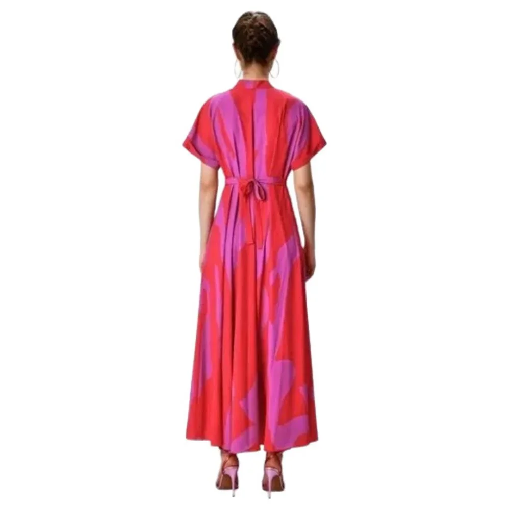 Eshakti WAYWARD FANCIES Abstract Print Crepe Empire - Picture 3 of 9